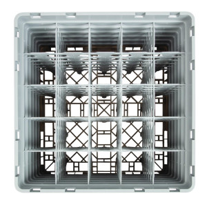 Omarica za kozarce 25 predalov Camrack bež - Š 500 x D 500 mm - Cambro