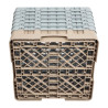 Omarica za kozarce 25 predalov Camrack bež - Š 500 x D 500 mm - Cambro