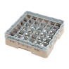 Omarica za kozarce 36 predalov Camrack bež - Š 500 x G 500 mm - Cambro