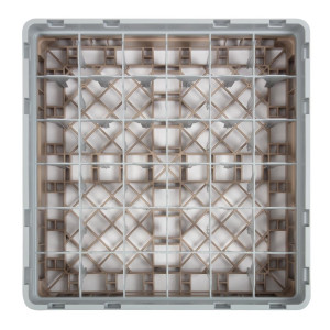 Omarica za kozarce 36 predalov Camrack bež - Š 500 x G 500 mm - Cambro