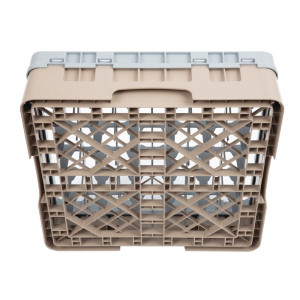 Omarica za kozarce 36 predalov Camrack bež - Š 500 x G 500 mm - Cambro