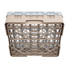 Omarica za kozarce 36 predalov Camrack bež - Š 500 x G 500 mm - Cambro