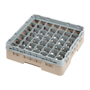 Omarica za kozarce 49 predalov Camrack bež - Š 500 x G 500mm - Cambro