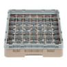 Omarica za kozarce 49 predalov Camrack bež - Š 500 x G 500mm - Cambro