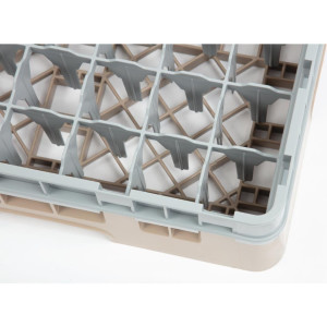 Omarica za kozarce 49 predalov Camrack bež - Š 500 x G 500mm - Cambro