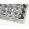 Omarica za kozarce 49 predalov Camrack bež - Š 500 x G 500mm - Cambro