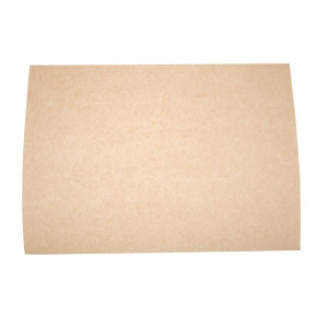 Papir za peko brez beljenja, kompostabilen - D 380 x Š 275 mm - Paket 500 - Vegware