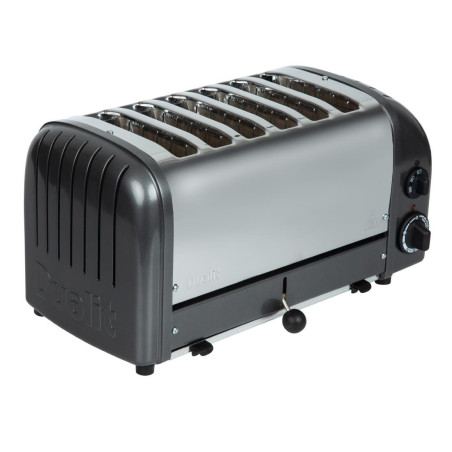 Toaster 6 rezin Antracit - Dualit