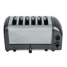 Toaster 6 rezin Antracit - Dualit