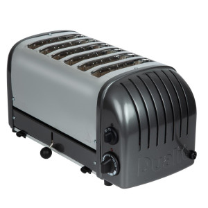 Toaster 6 rezin Antracit - Dualit