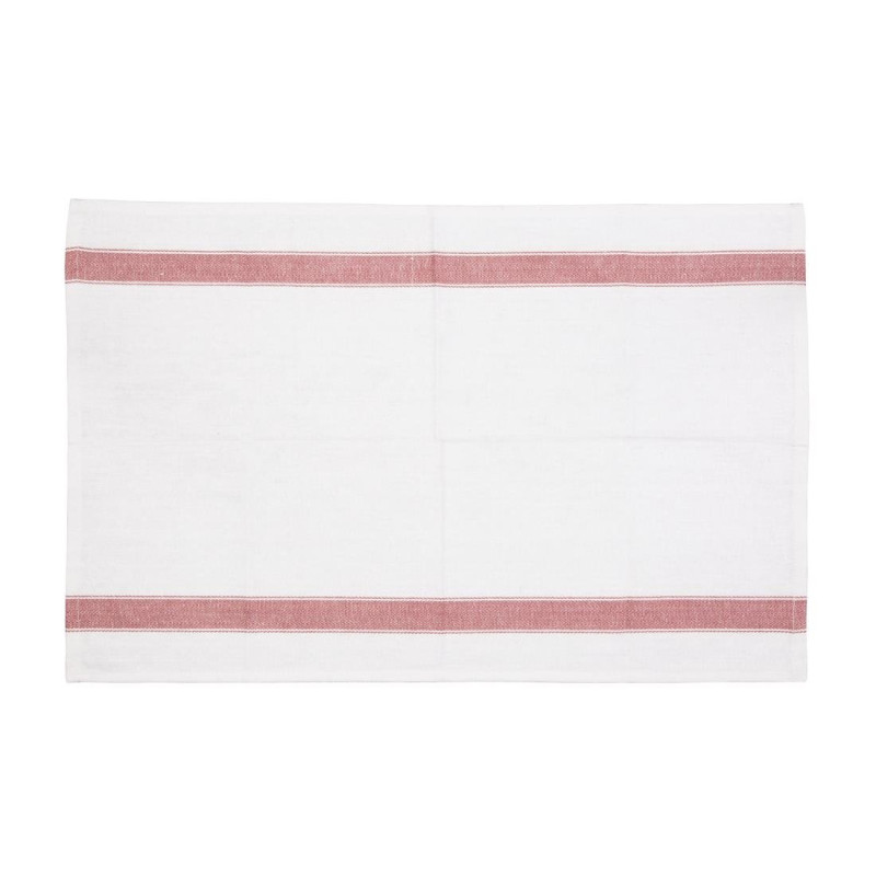 Brisača za intenzivno uporabo - Rdeča - 76 x 51 cm - Vogue - Fourniresto Brisača za intenzivno uporabo - Rdeča - 76 x 51 cm - Vogue - Fourniresto