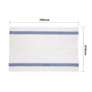 Brisača za intenzivno uporabo - modra - 76 x 51 cm - Vogue - Fourniresto