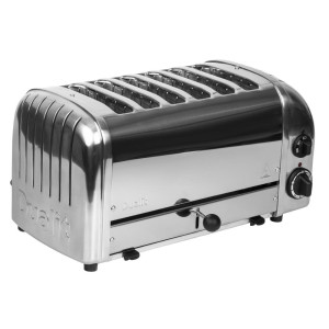 Toaster 6 rezin iz nerjavečega jekla - Dualit