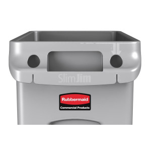 Zbiralec Slim Jim iz plastike - 60L - Rubbermaid