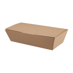 Kompostabilne embalaže za hrano Kraft - L 250mm - Paket 150 - Colpac
