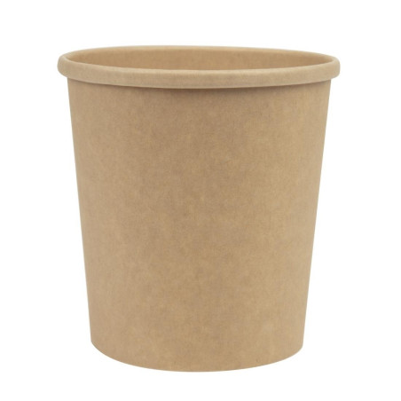 Bols À Soupe Kraft Micro-Ondables Recyclables - 450ml - Lot de 500 - Colpac Bols À Soupe Kraft Micro-Ondables Recyclables - 450ml - Lot de 500 - Colpac