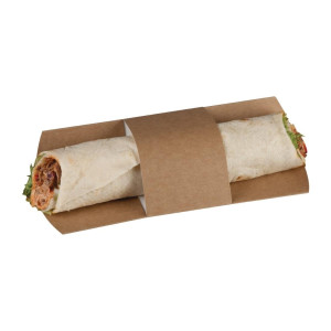 Etui za kompostabilne tortilje Kraft - paket 1000 - Colpac