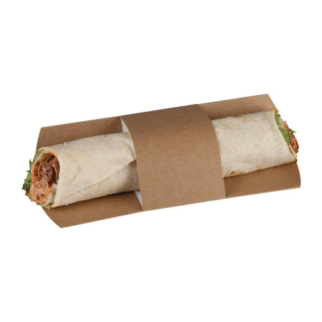 Etui za kompostabilne tortilje Kraft - paket 1000 - Colpac