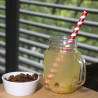 Slamice za smoothie iz papirja - rdeče - dolžina 210 mm - paket 250 - Fiesta Green