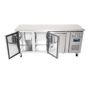 Hladilna miza s tremi vrati - 339 L - Polar - Fourniresto