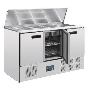 Hladilna vitrina za solate serija G - 368L - Polar - Fourniresto