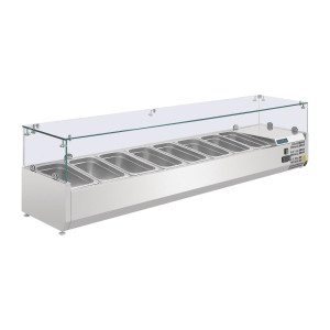 Hladilna vitrina za sestavine - 8 X GN 1/4 - Polar - Fourniresto