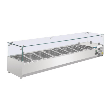 Hladilna vitrina za sestavine - 8 X GN 1/4 - Polar - Fourniresto