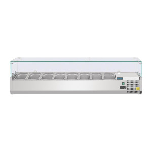 Hladilna vitrina za sestavine - 8 X GN 1/4 - Polar - Fourniresto