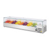 Hladilna vitrina za sestavine - 8 X GN 1/4 - Polar - Fourniresto