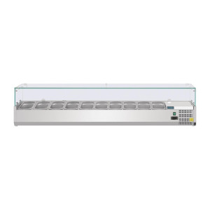 Hladilna vitrina za sestavine serije G - 10 X GN 1/4 - Polar - Fourniresto