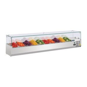 Hladilna vitrina za sestavine serije G - 10 X GN 1/4 - Polar - Fourniresto