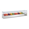 Hladilna vitrina za sestavine serije G - 10 X GN 1/4 - Polar - Fourniresto