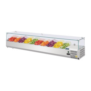 Hladilna vitrina za sestavine serije G - 10 X GN 1/4 - Polar - Fourniresto