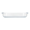 Pečatna posoda pravokotne oblike iz stekla - D 350 x Š 230 mm - Pyrex
