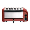 Toaster 6 rezin Rdeč - 230V - Dualit