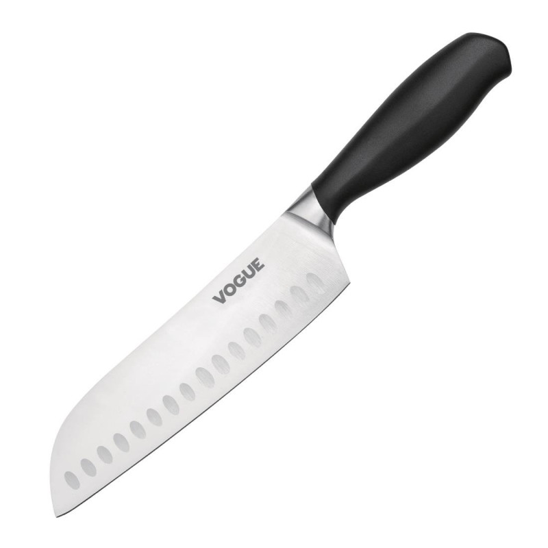 Nož Santoku Soft Grip - 180mm - Vogue Nož Santoku Soft Grip - 180mm - Vogue
