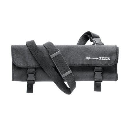 Étui À Couteaux en Tissu Avec Sangle Noir 11 Pièces - Dick Étui À Couteaux en Tissu Avec Sangle Noir 11 Pièces - Dick