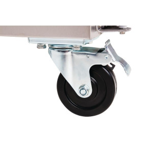 Hladilna miza z 2 vrati in 2 predaloma serije U - 417L - Polar - Fourniresto