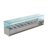 Hladilna vitrina za sestavine - 8 posod GN 1/3 - Polar - Fourniresto