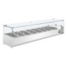 Hladilna vitrina za sestavine - 8 posod GN 1/3 - Polar - Fourniresto