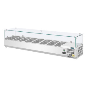 Hladilna vitrina za sestavine - 8 posod GN 1/3 - Polar - Fourniresto
