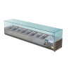 Hladilna vitrina za sestavine - 8 posod GN 1/3 - Polar - Fourniresto