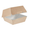 Škatle za burgerje Kraft kompostabilne standardne - Š 108mm - Paket 250 - Colpac