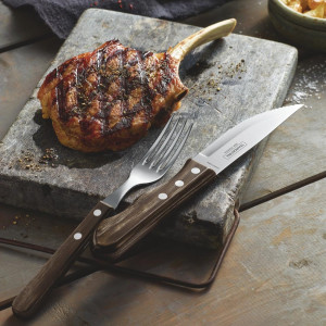 Noži za steak Tramontina Jumbo iz nerjavečega jekla - Komplet 4 kosov - FourniResto