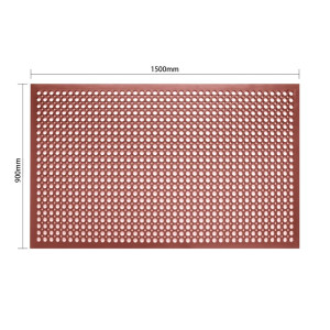 Preproga proti utrujenosti iz gume - D 1500 x Š 900 mm - Jantex