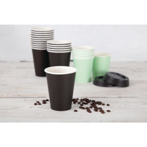 Plastični kozarci za vroče napitke - 225 ml - paket 50 - Fiesta