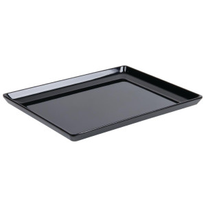 Pladen iz melamina Float črna GN1/1 - APS - Fourniresto