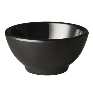 Krogla skleda iz črne melamine - Ø90mm - APS - Fourniresto
