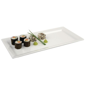 Pravokotni pladenj iz čistega melamina 355 mm - APS - Fourniresto