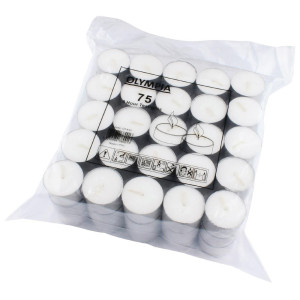 Sveče za ogrevanje 8 ur - paket 75 kosov - Olympia - Fourniresto